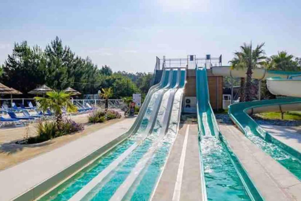Vacances Sous Les Pins, Pres De La Mer, 6-8 Pers,Bien Equipe, Piscine Saint-Julien-en-Born Exterior photo